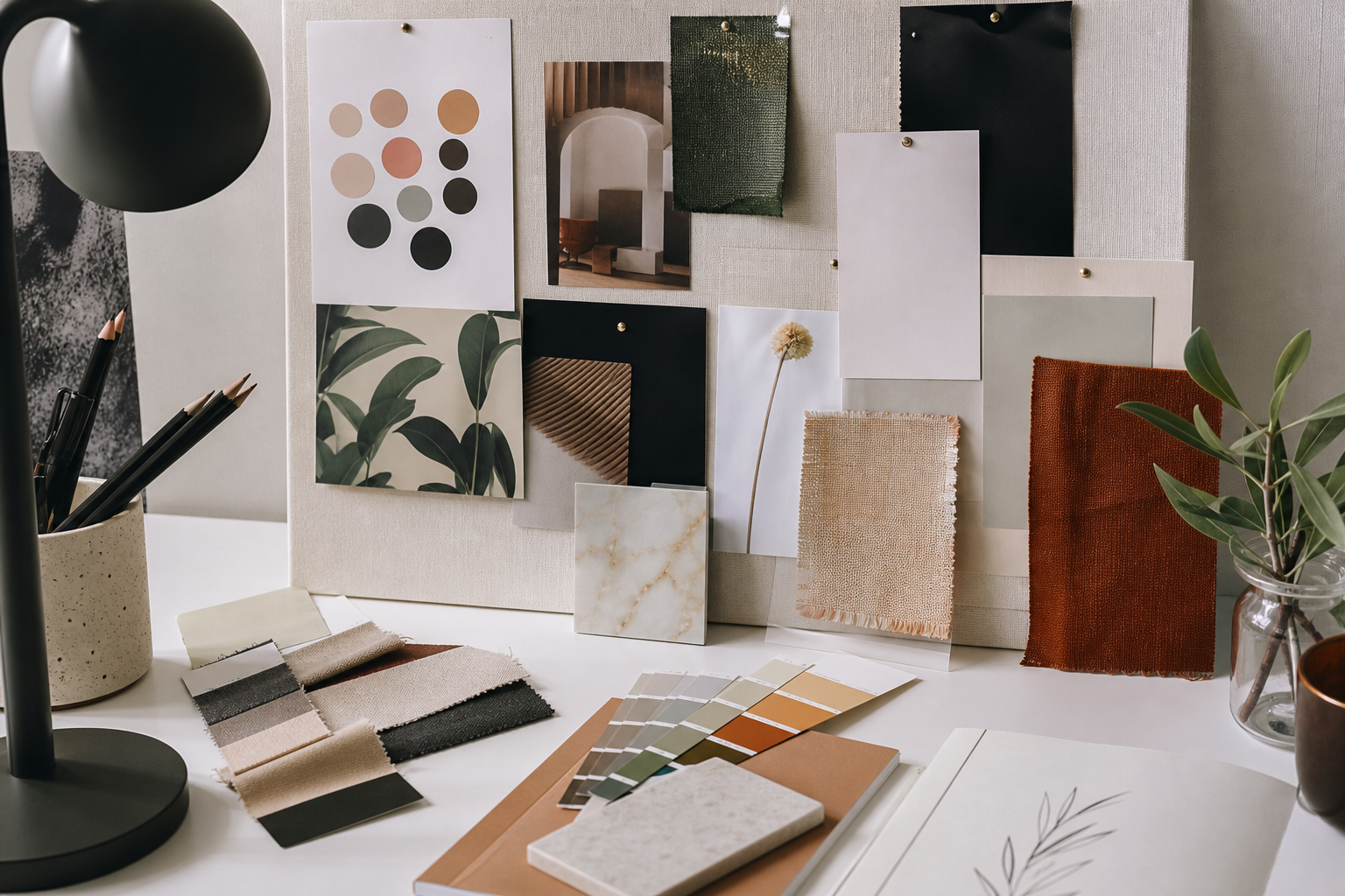 Design moodboard